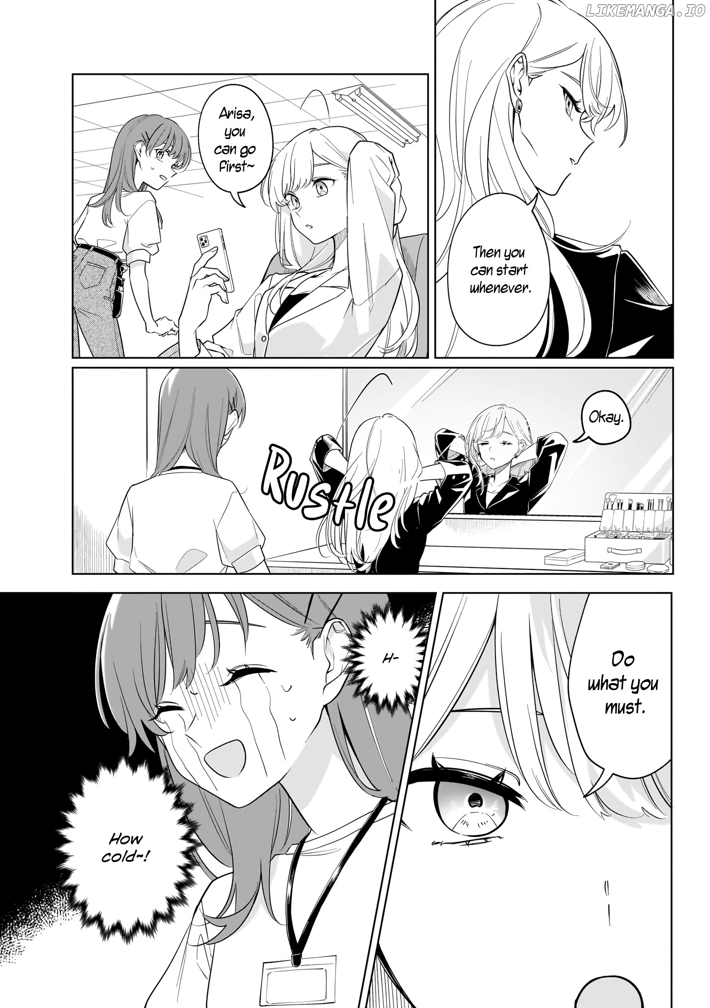 Private Life is Theirs Alone. Celebrity x Yuri Anthology chapter 2 - page 6