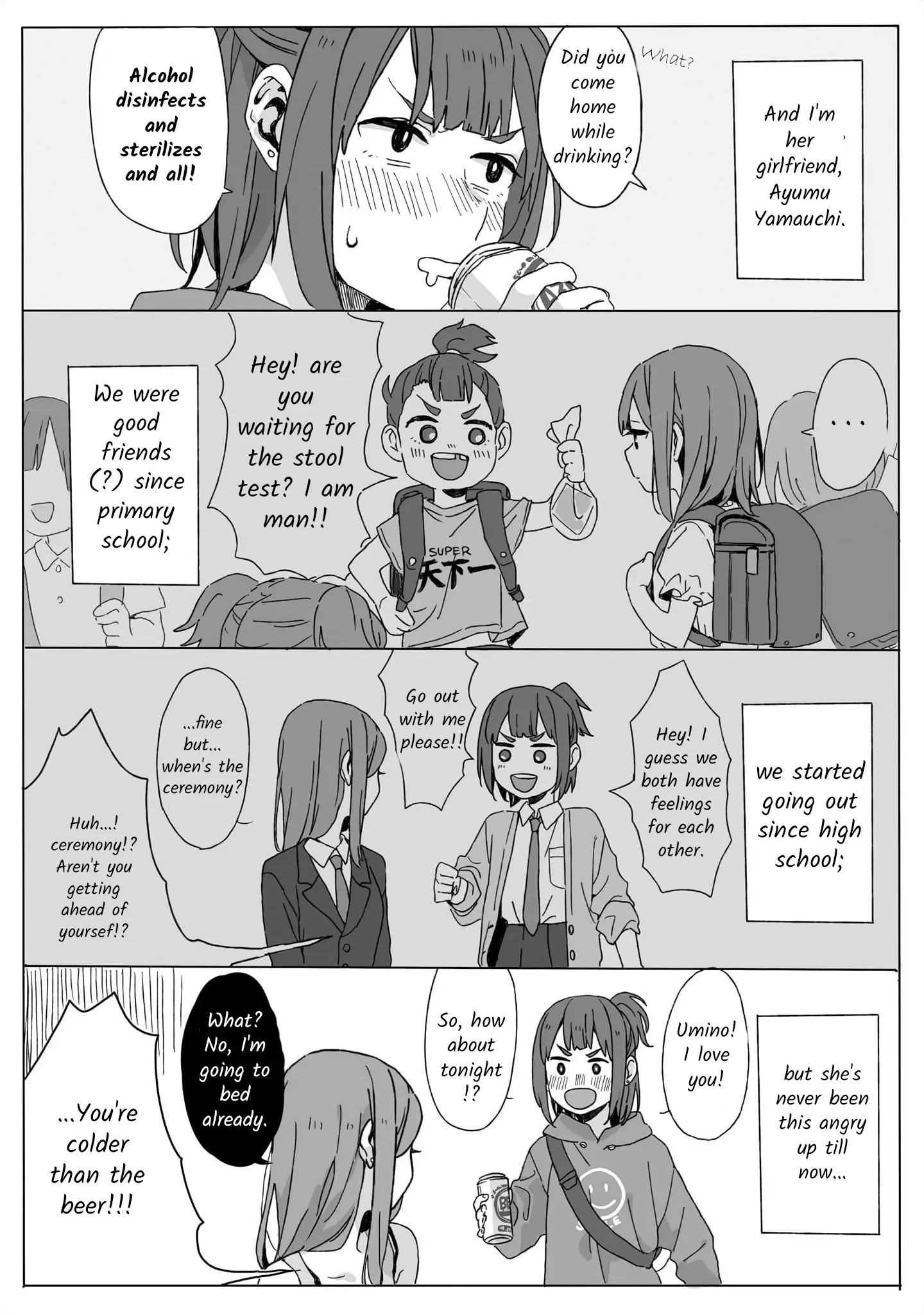 Lily & Ivy — Ken-Couple Yuri Sexual Love Anthology Chapter 3 - page 2