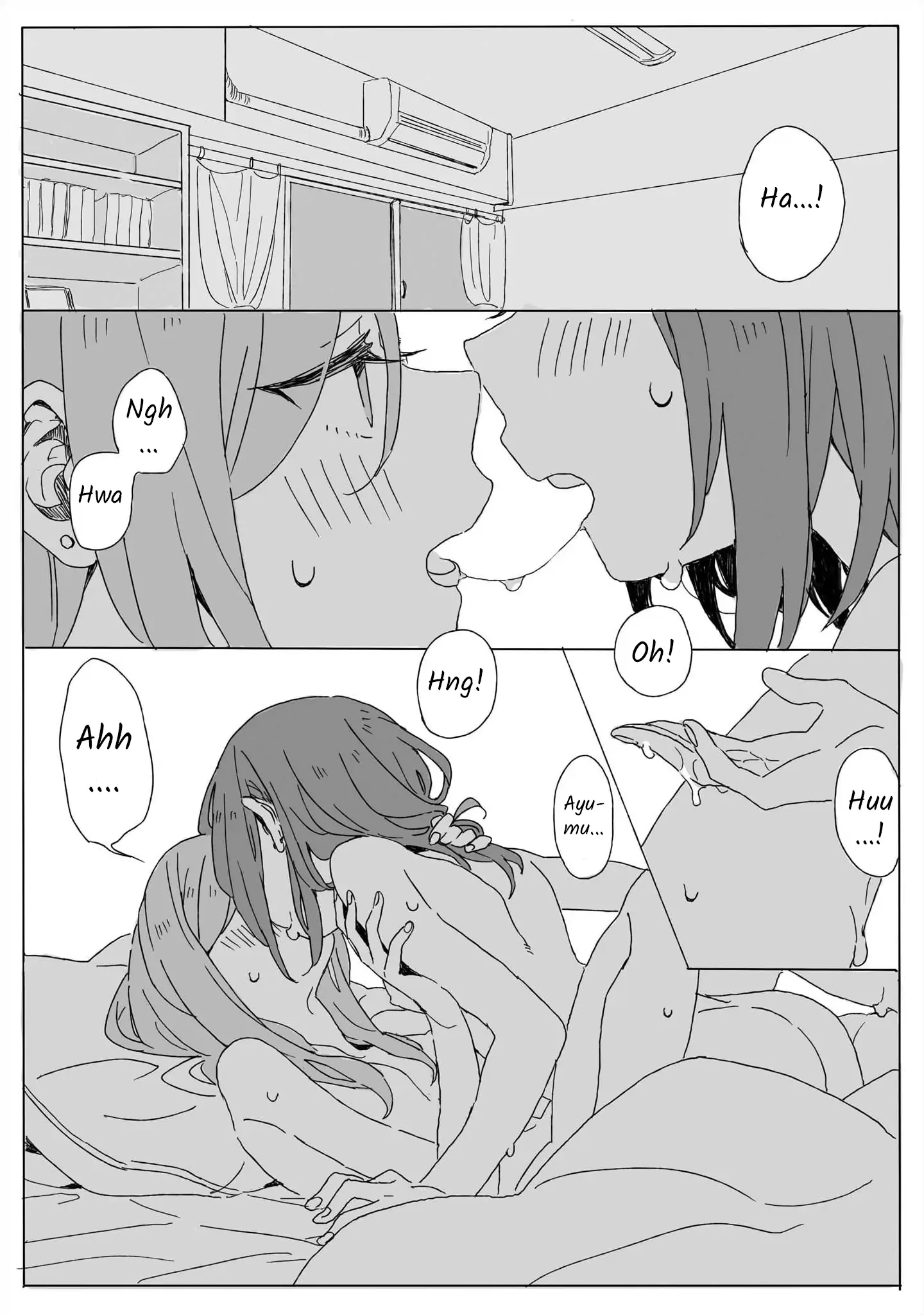 Lily & Ivy — Ken-Couple Yuri Sexual Love Anthology Chapter 3 - page 8