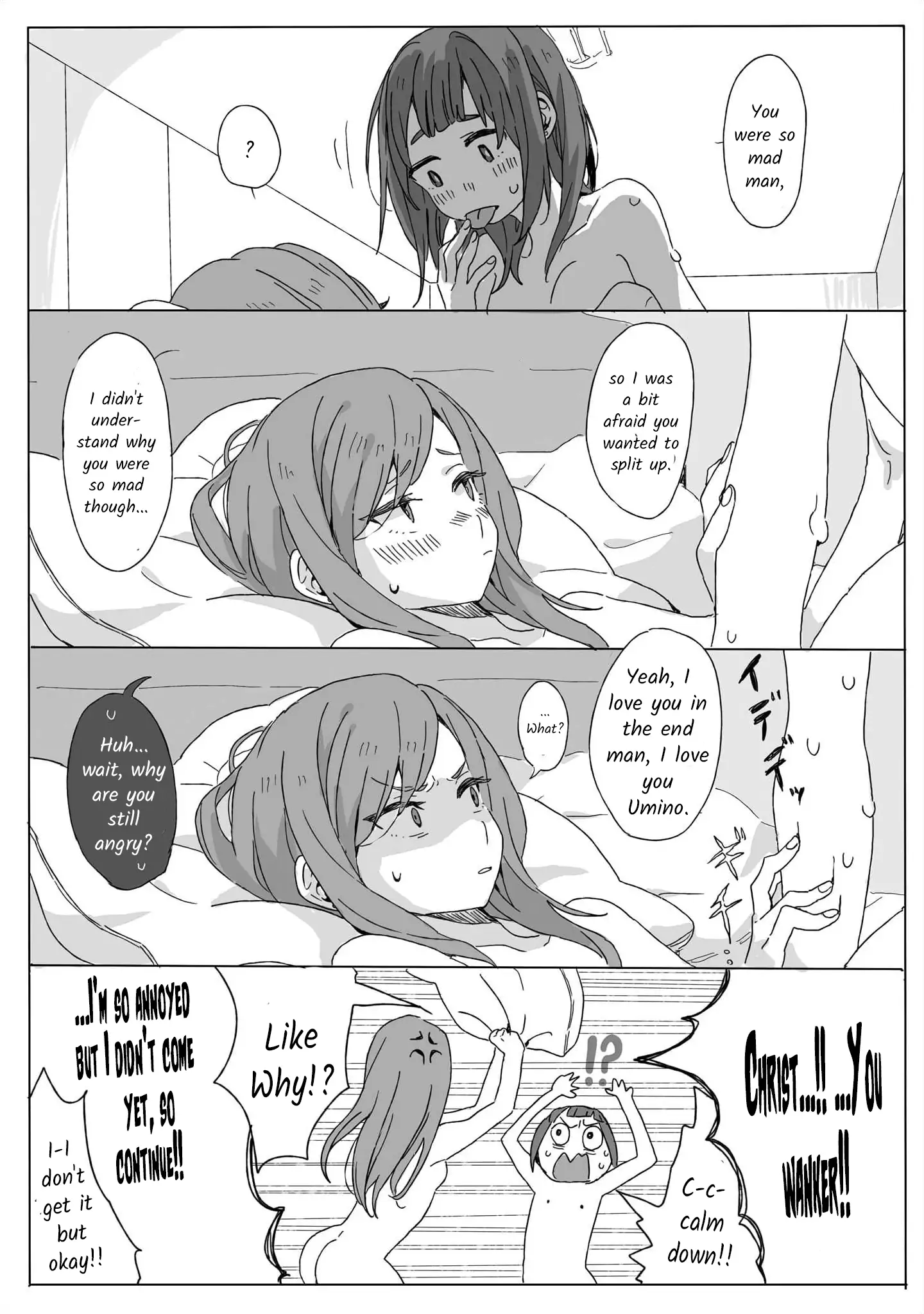 Lily & Ivy — Ken-Couple Yuri Sexual Love Anthology Chapter 3 - page 9