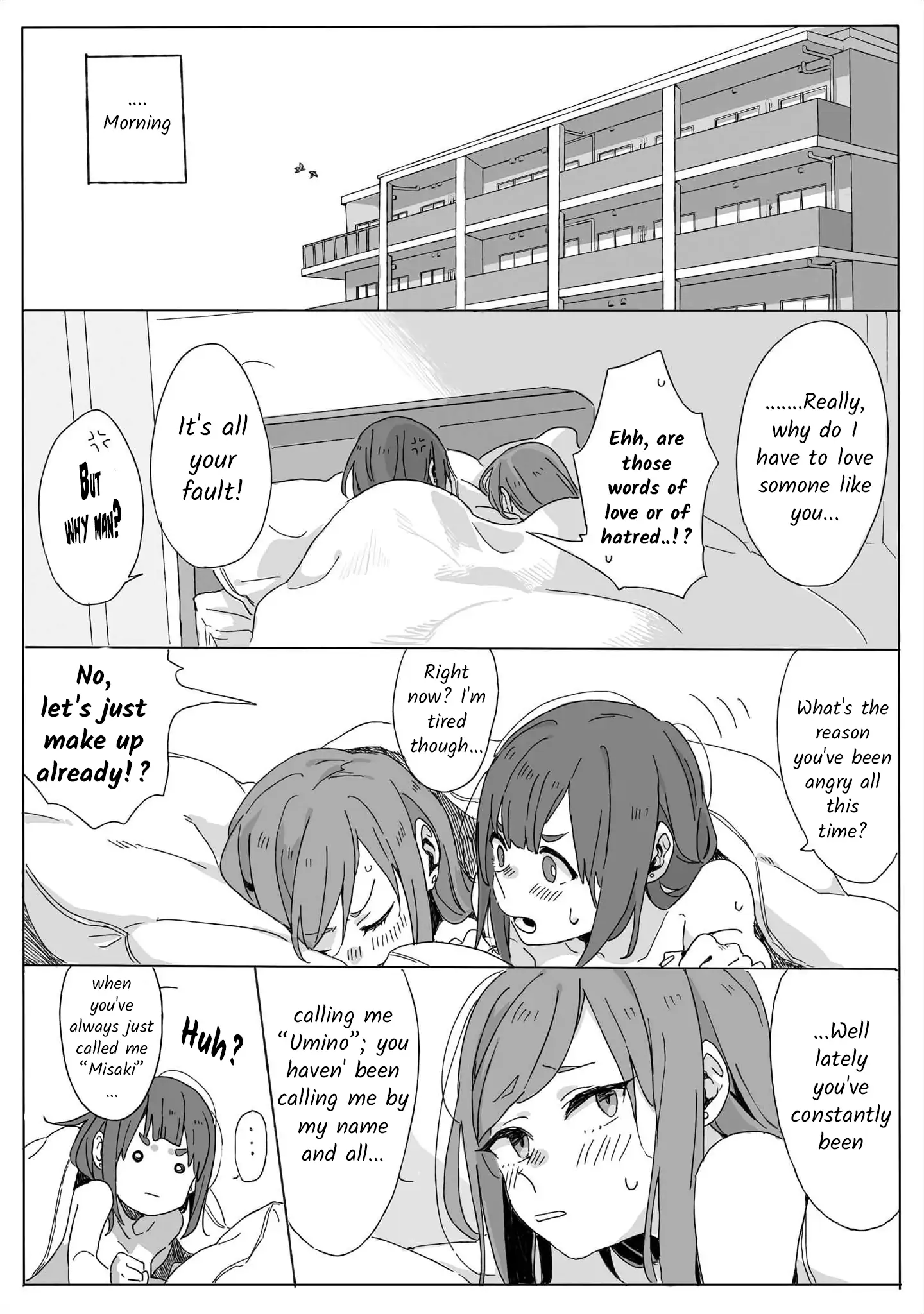 Lily & Ivy — Ken-Couple Yuri Sexual Love Anthology Chapter 3 - page 10