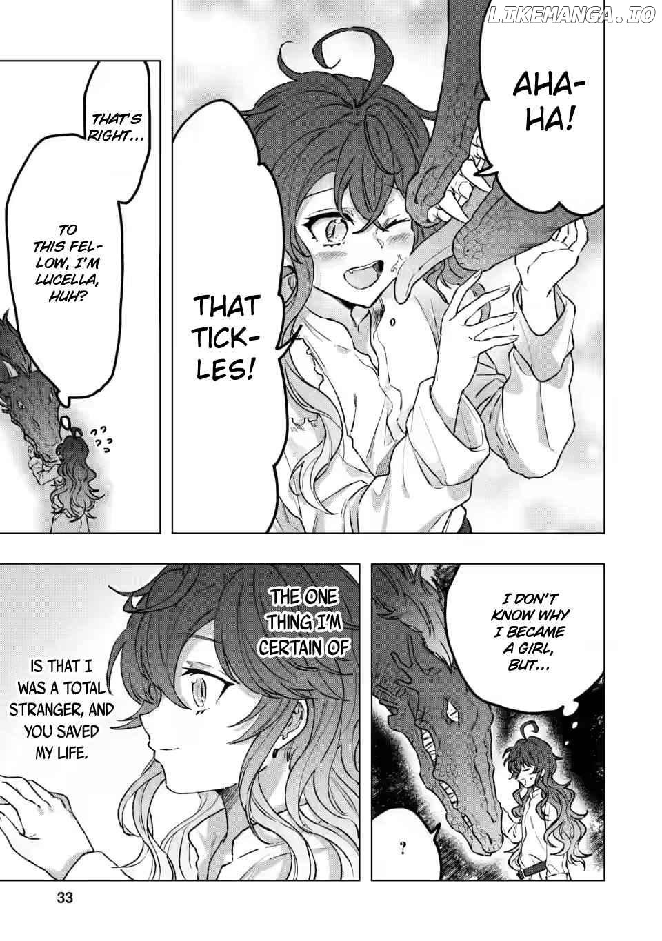 I reincarnated and became the daughter of a dragon!? Chapter 1 - page 33