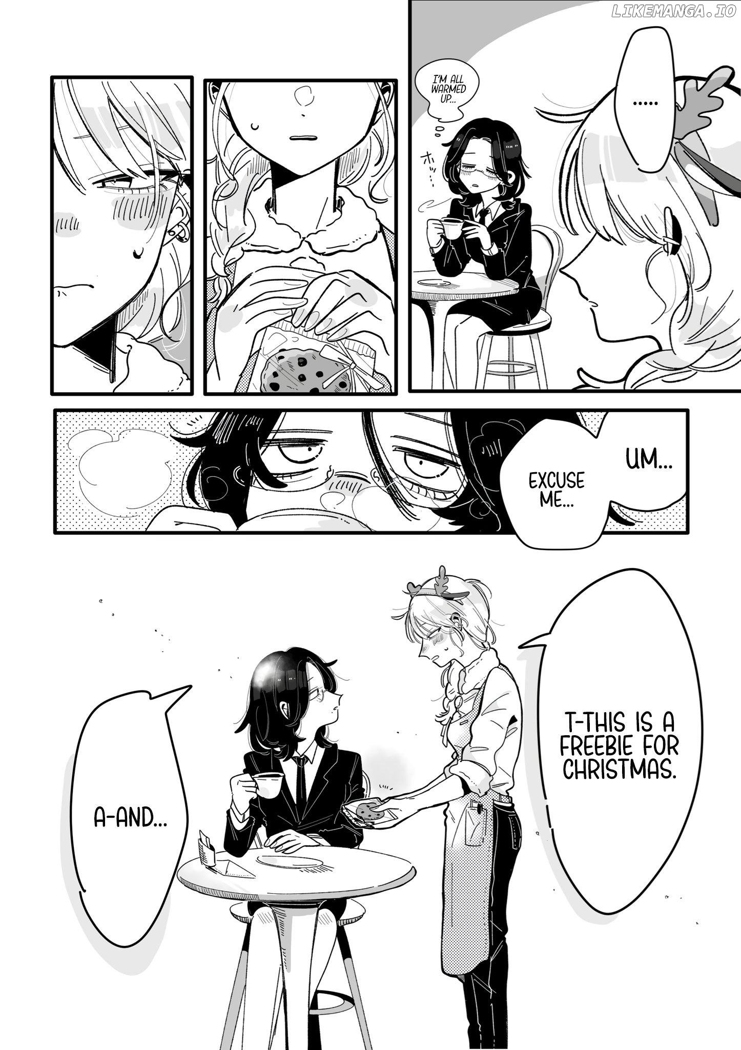 The Overworked Office Lady's Cafe Crush Chapter 3 - page 4