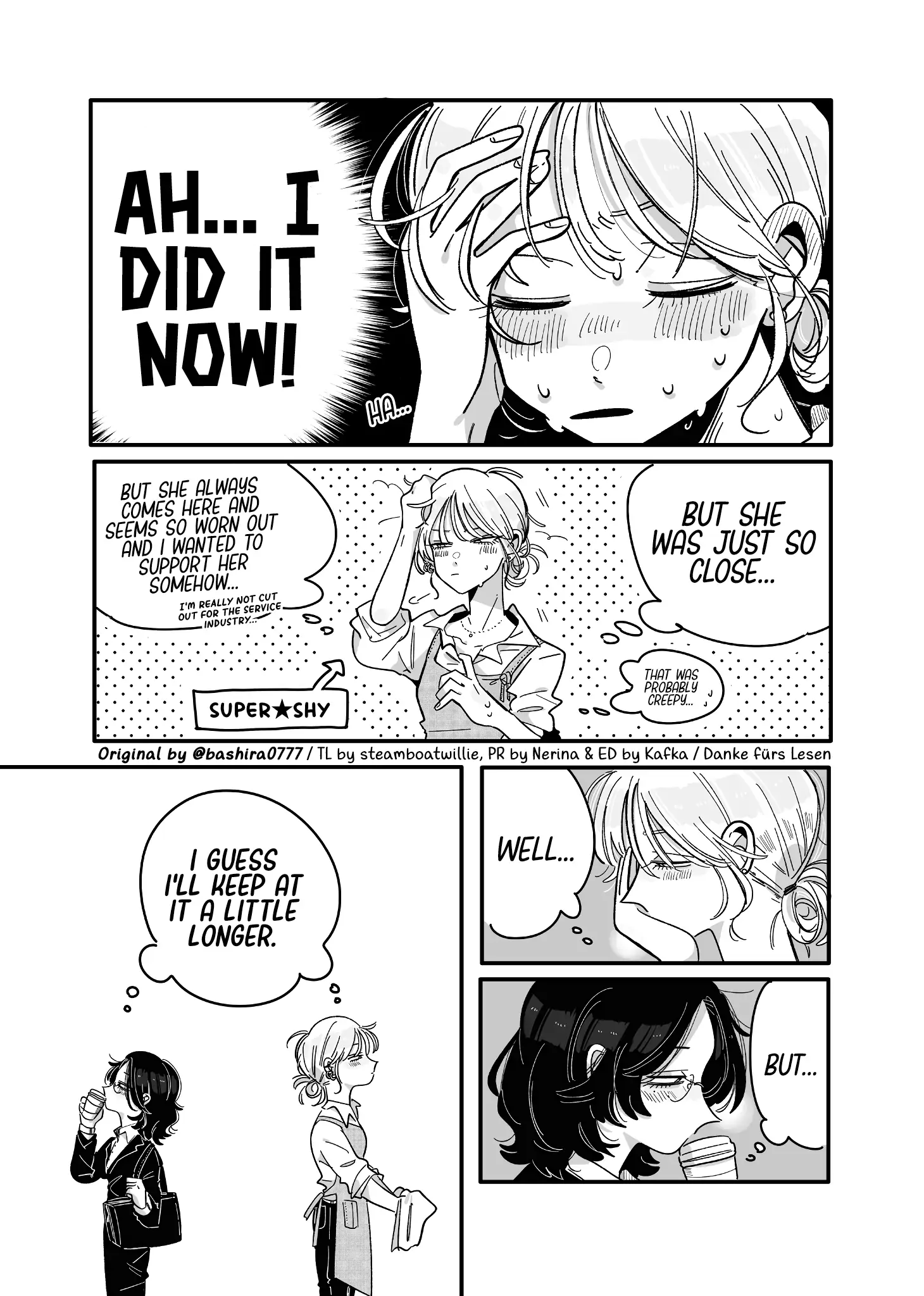 The Overworked Office Lady's Café Crush Chapter 1 - page 4