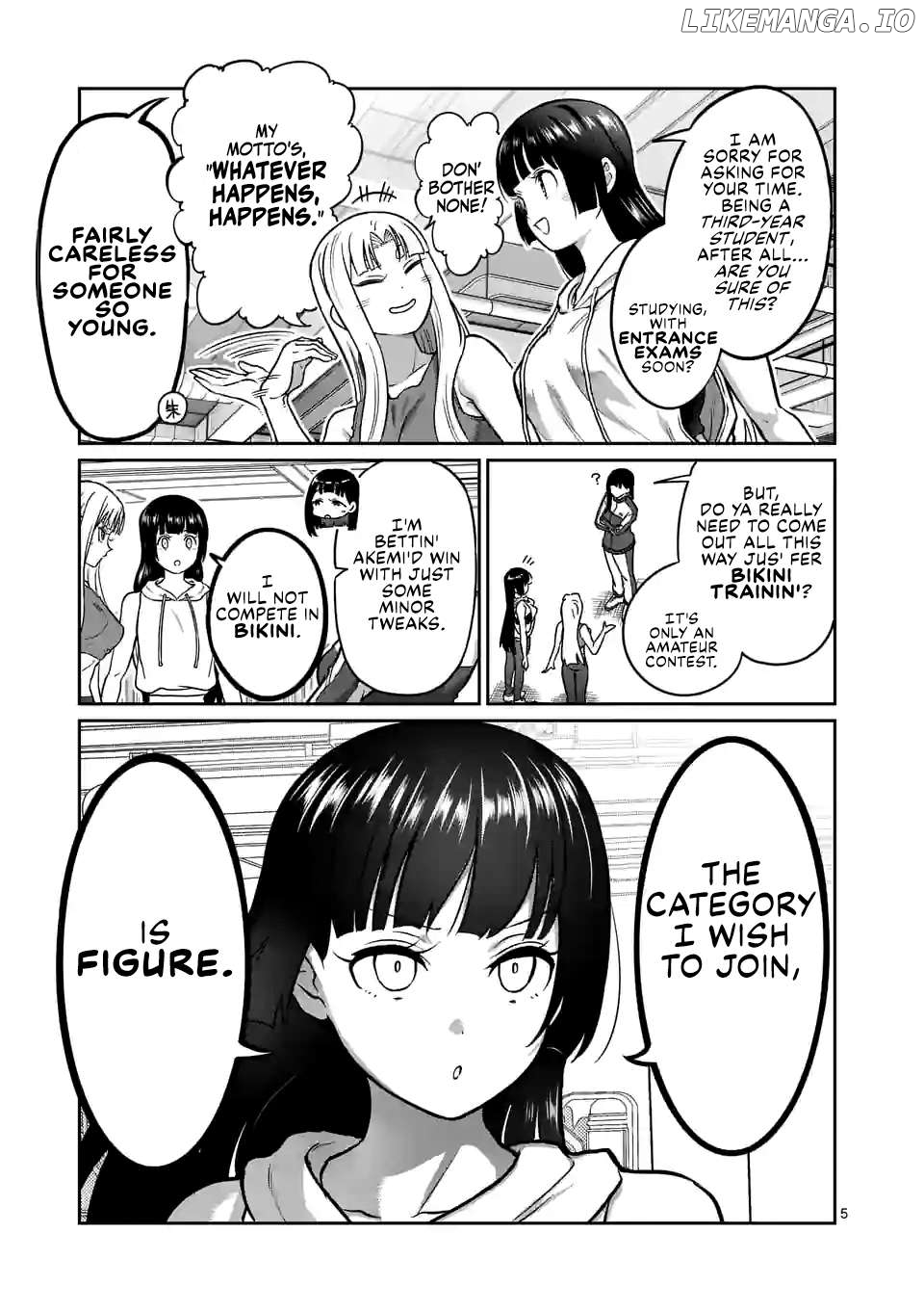 Danberu nan kiro moteru? Chapter 182 - page 6