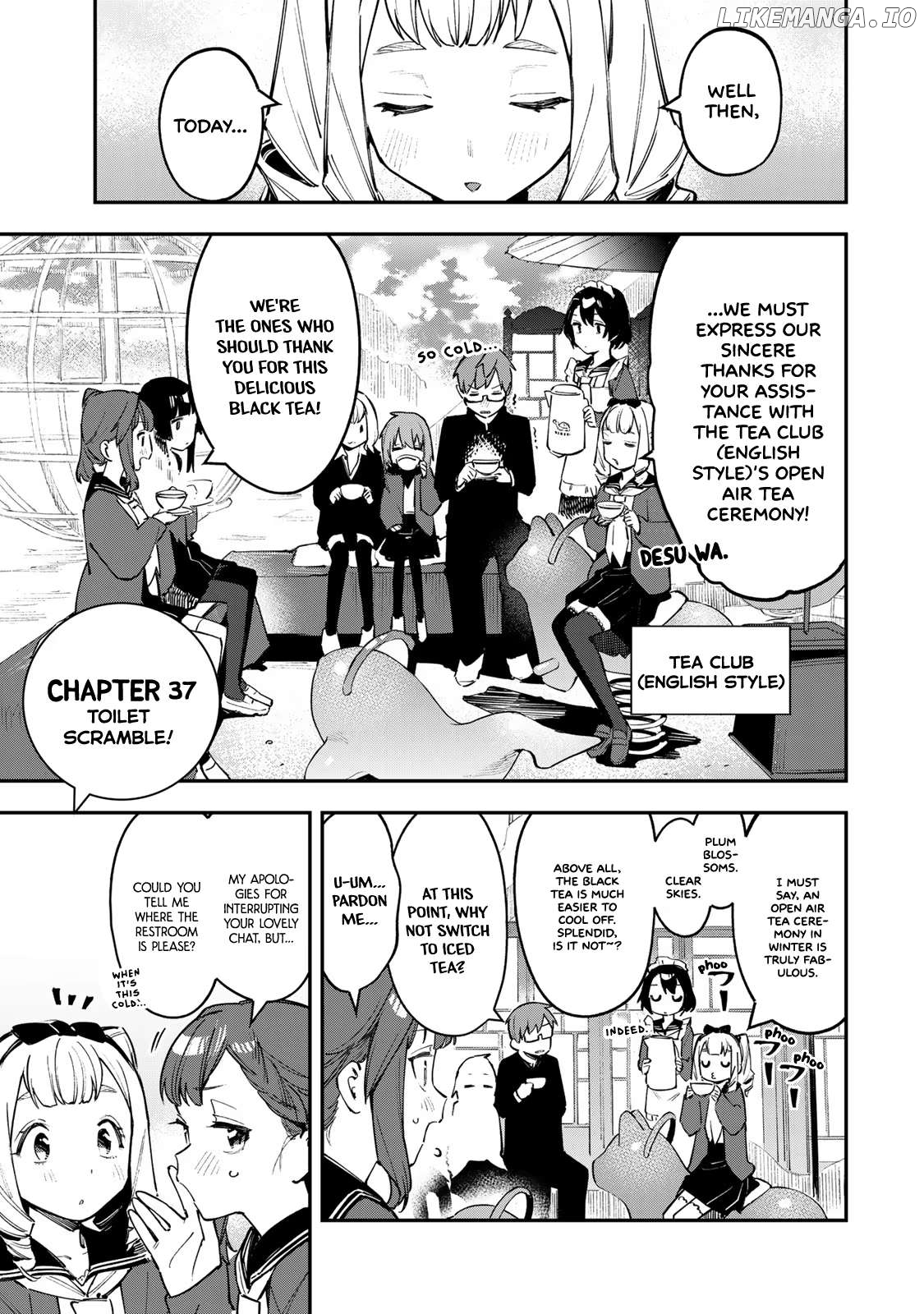 Seitokai Ni Mo Ana Wa Aru! Chapter 37 - page 1