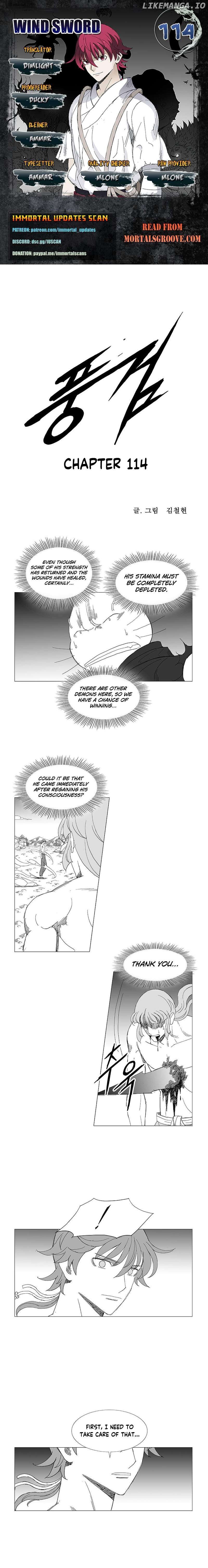 Wind Sword Chapter 114 - page 1