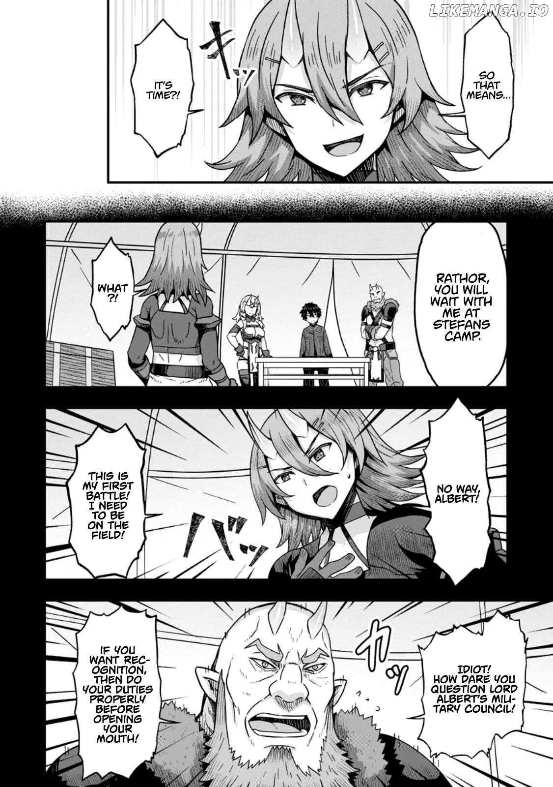 Isekai Saikyou no Yome desu ga, Yoru no Tatakai wa Ore no Hou ga Tsuyoi You desu ~Chiryaku o Ikashite Nariagaru Harem Senki~ Chapter 6 - page 20