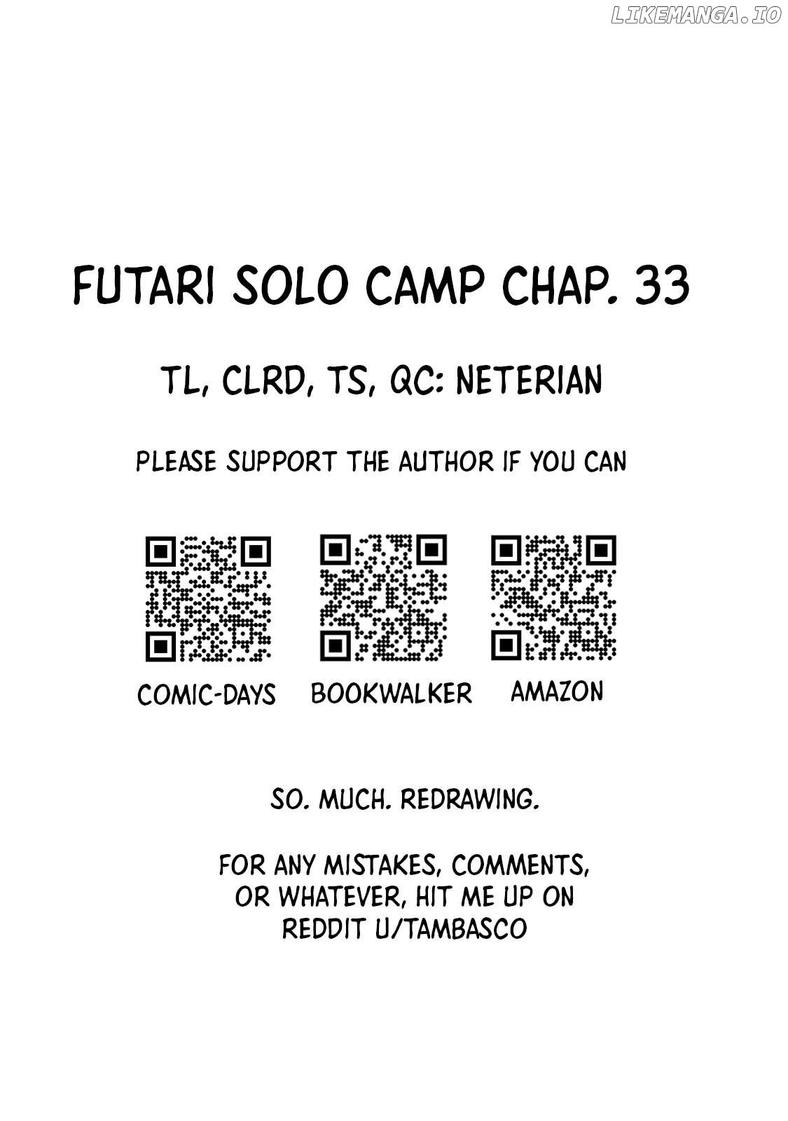 Futari Solo Camp Chapter 33 - page 23