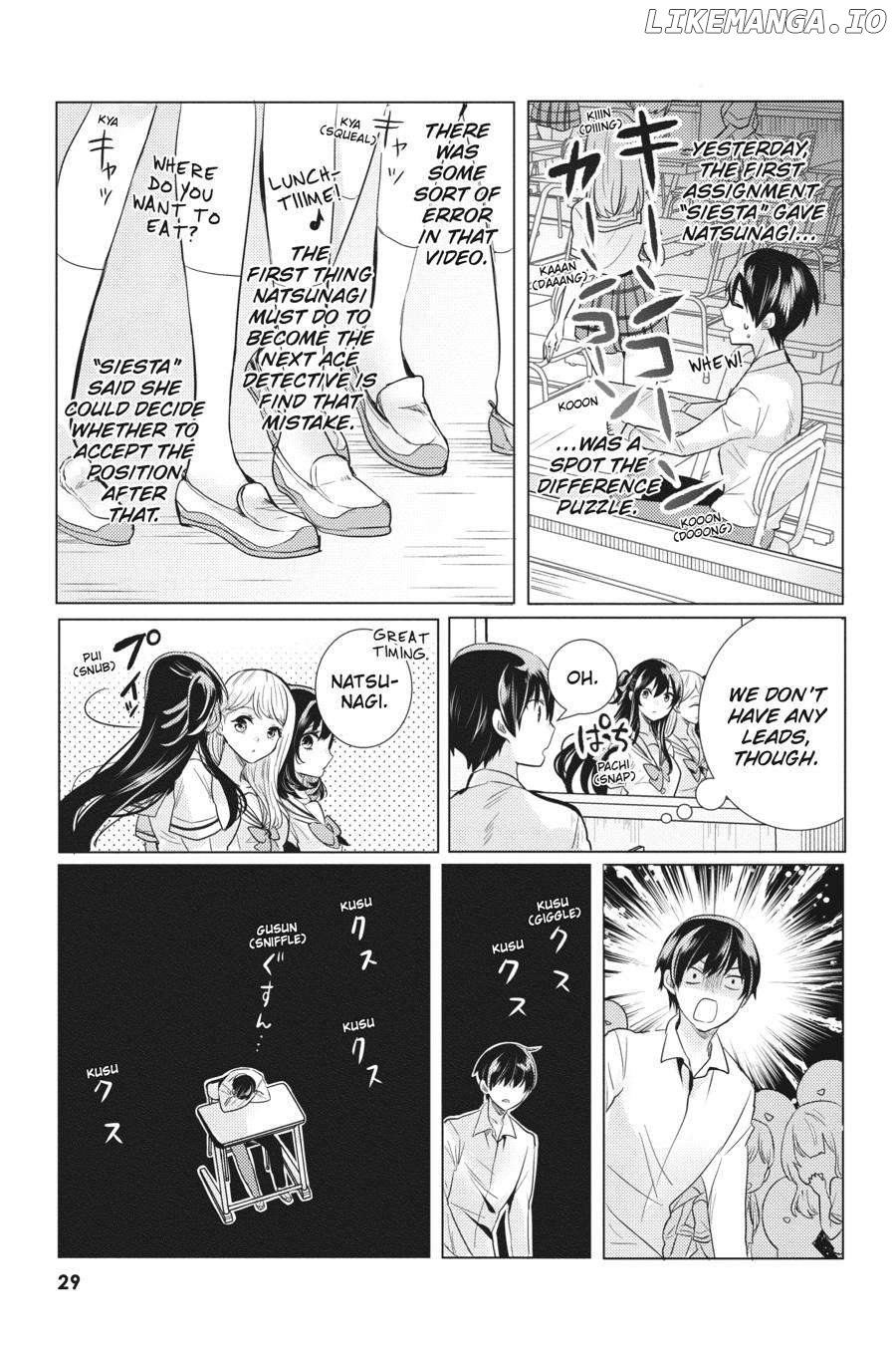 Tantei wa Mou, Shindeiru Chapter 20 - page 29