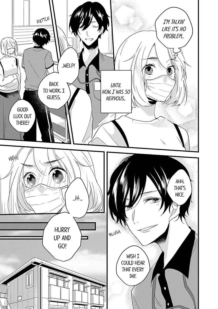 Charakute Amai Yubinyasanto Genkansaki De Hatsunetsu Etchi Chapter 2 - page 17