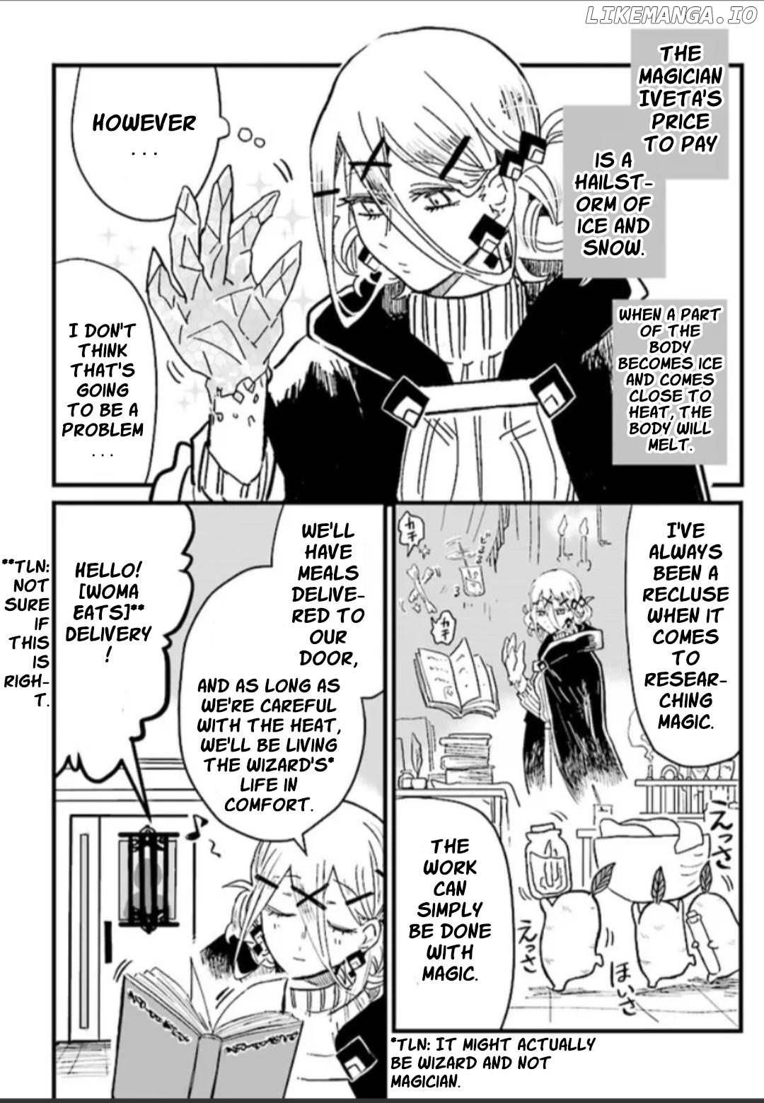 The Witch of Ice and Snow Has No Time For ×× Chapter 0 - page 3