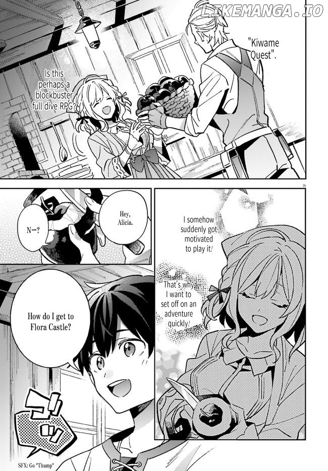 Kyuukyoku Shinka shita Full Dive RPG ga Genjitsu yori mo Kusoge Dattara Chapter 1 - page 34