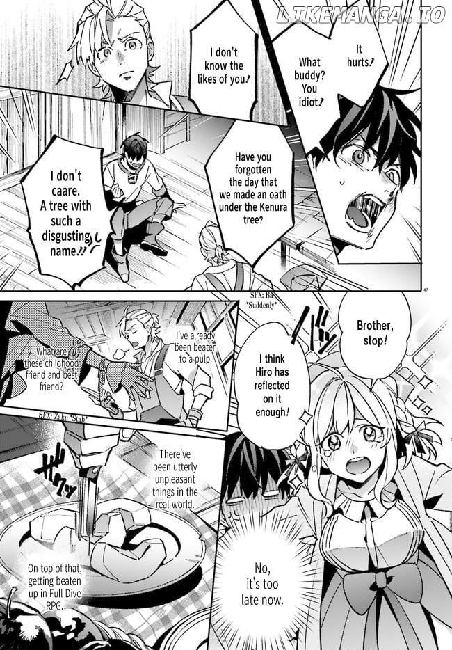 Kyuukyoku Shinka shita Full Dive RPG ga Genjitsu yori mo Kusoge Dattara Chapter 1 - page 46