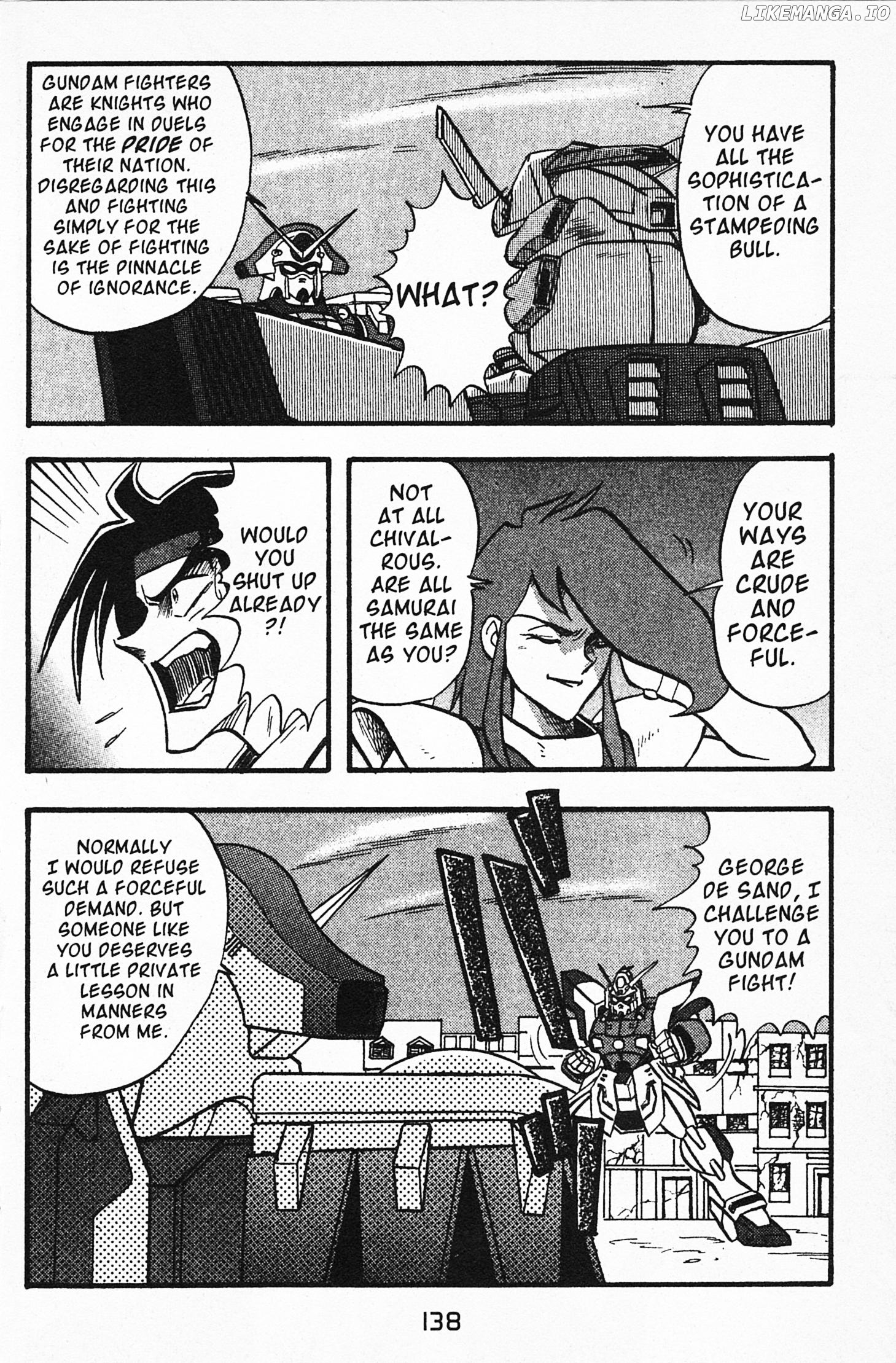 Super-Class! Mobile Fighter G Gundam Chapter 4 - page 14