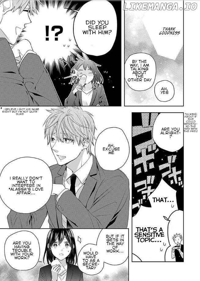 Koi Suru Mae ni, Amai Hatsujou. - Shachou to Unmei no Omega Chapter 3 - page 12