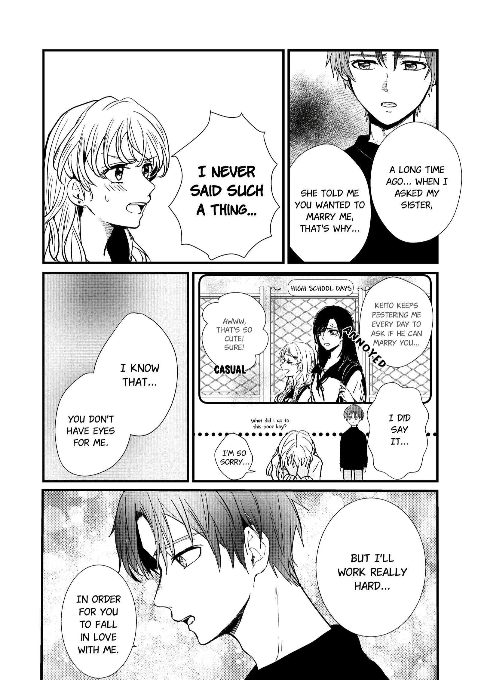 0 Second Proposal: My Friend's Brother Asked to Marry Me Chapter 3 - page 1