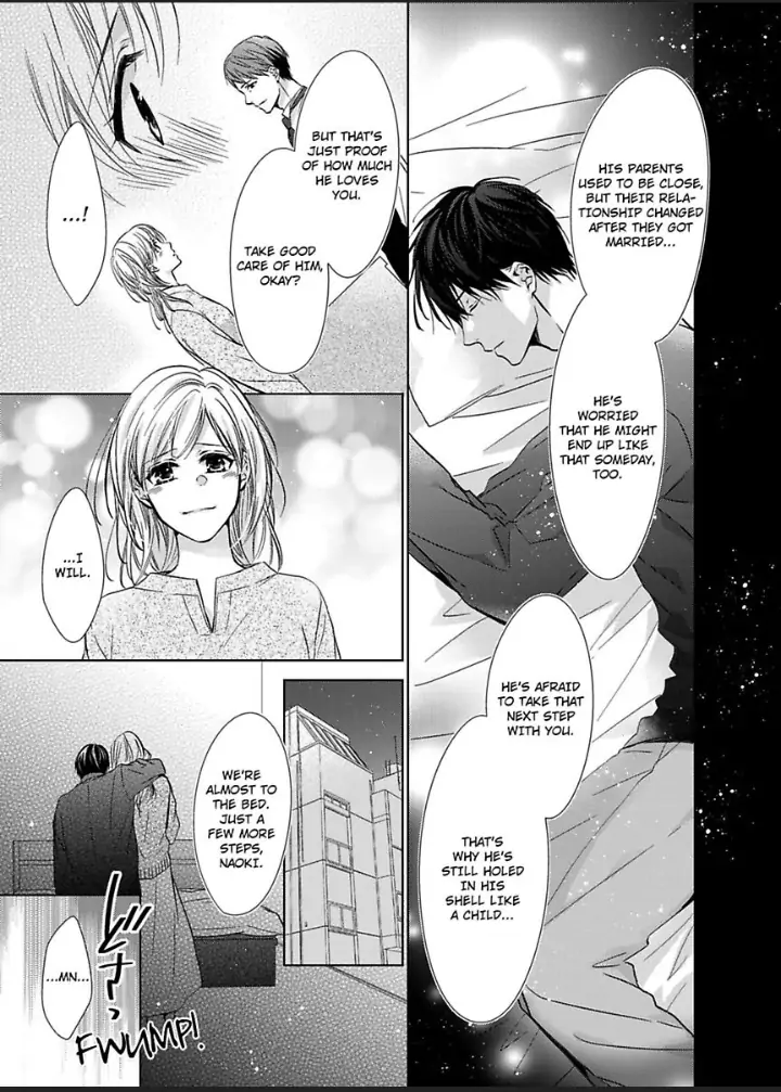 Teiden Chuu dakara Kiss shitemoiika? Cool na Joushi ha Igai to Atsukute Katai Chapter 8 - page 15