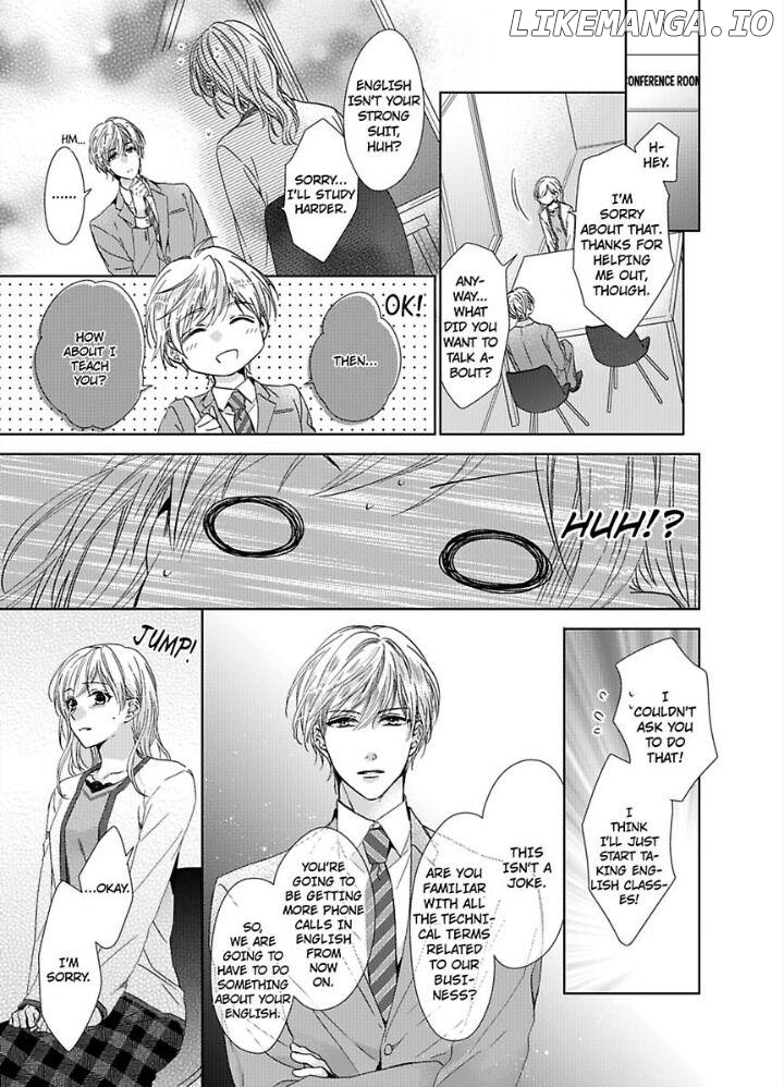 Teiden Chuu dakara Kiss shitemoiika? Cool na Joushi ha Igai to Atsukute Katai Chapter 3 - page 12