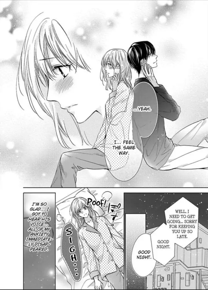 Teiden Chuu dakara Kiss shitemoiika? Cool na Joushi ha Igai to Atsukute Katai Chapter 13 - page 14