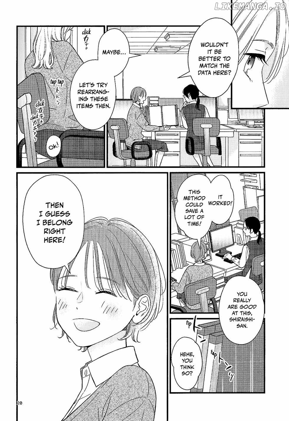 I Don't Know Why, But I Suddenly Wanted To Have Sex With My Coworker Who Sits Next To Me Chapter 4 - page 20