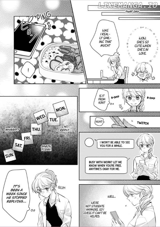 Omiaiaiteha Hatsukoi Aite Dokyuseino Netsuni Tokasareru Karada Chapter 3 - page 2