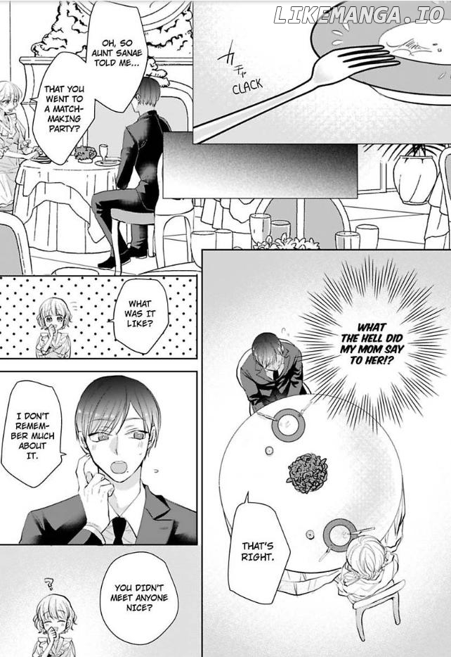 Omiaiaiteha Hatsukoi Aite Dokyuseino Netsuni Tokasareru Karada Chapter 3 - page 6