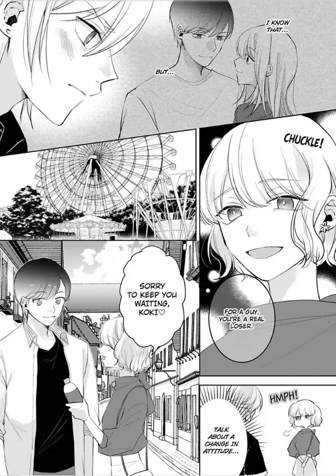 Omiaiaiteha Hatsukoi Aite Dokyuseino Netsuni Tokasareru Karada Chapter 5 - page 3