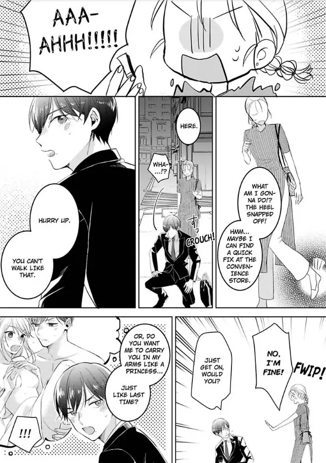 Omiaiaiteha Hatsukoi Aite Dokyuseino Netsuni Tokasareru Karada Chapter 7 - page 12