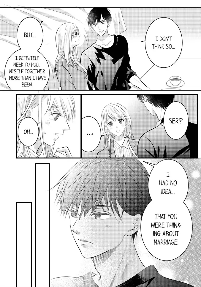 Shinsotsu Kareshi no Nikushoku Aibu ~ Iki Tsukushitara, Shitara Ireteagemasu Chapter 26 - page 14