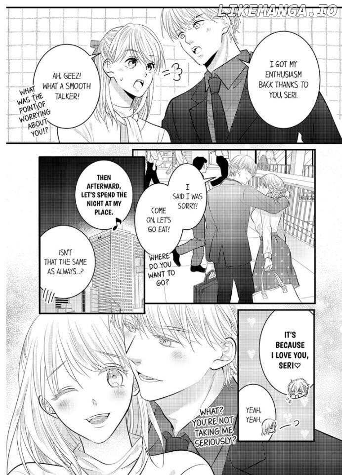 Shinsotsu Kareshi no Nikushoku Aibu ~ Iki Tsukushitara, Shitara Ireteagemasu Chapter 14 - page 7