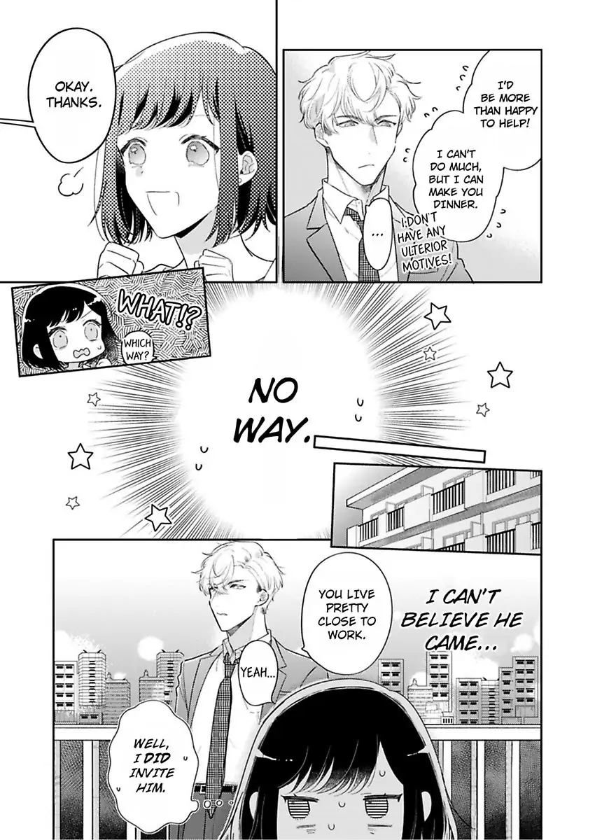 Oshi ga Office no Douryou ni!? - Fansa wa Oku Iki! 0.01mm de Nando mo Tsukarete Mitchaku Zetchou Chapter 1 - page 13