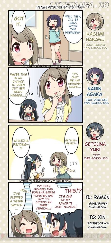 Love Live! School Idol Festival All Stars 4-koma: Dengeki Chapter 37 - page 1