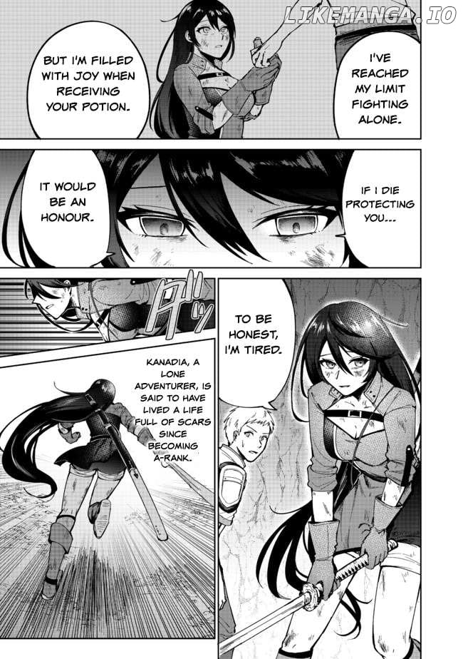 Potion wa 160 km/h de Nageru Mono! ~Item-gakari no Ore ga Bannou Kaifukuyaku o Touteki suru Koto de Saikyou no Boukensha ni Nariagaru!?~ Chapter 1 - page 35