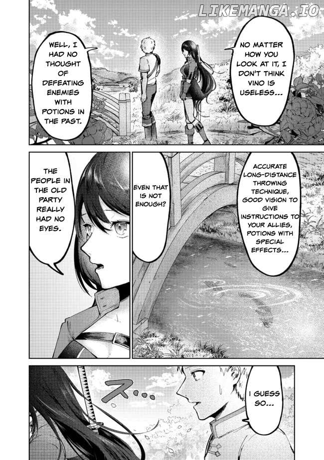 Potion wa 160 km/h de Nageru Mono! ~Item-gakari no Ore ga Bannou Kaifukuyaku o Touteki suru Koto de Saikyou no Boukensha ni Nariagaru!?~ Chapter 3 - page 22