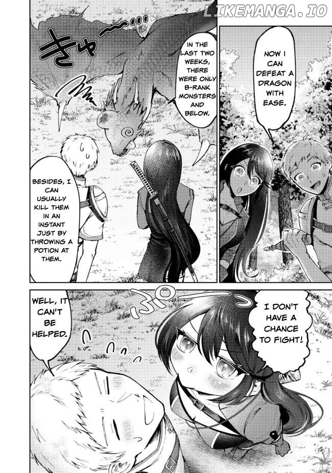 Potion wa 160 km/h de Nageru Mono! ~Item-gakari no Ore ga Bannou Kaifukuyaku o Touteki suru Koto de Saikyou no Boukensha ni Nariagaru!?~ Chapter 4 - page 8