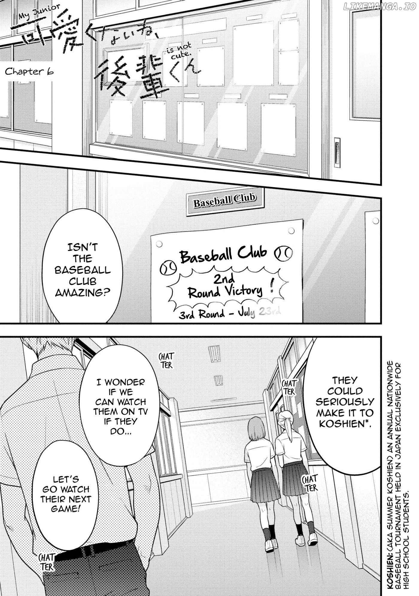 My Junior Is Not Cute Chapter 6 - page 3