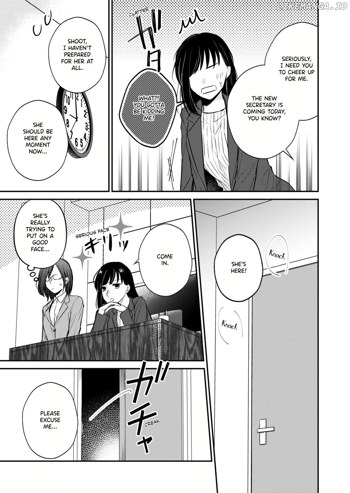 The story of a lonely female president who instantly falls for a female lesbian worker Chapter 15 - page 6