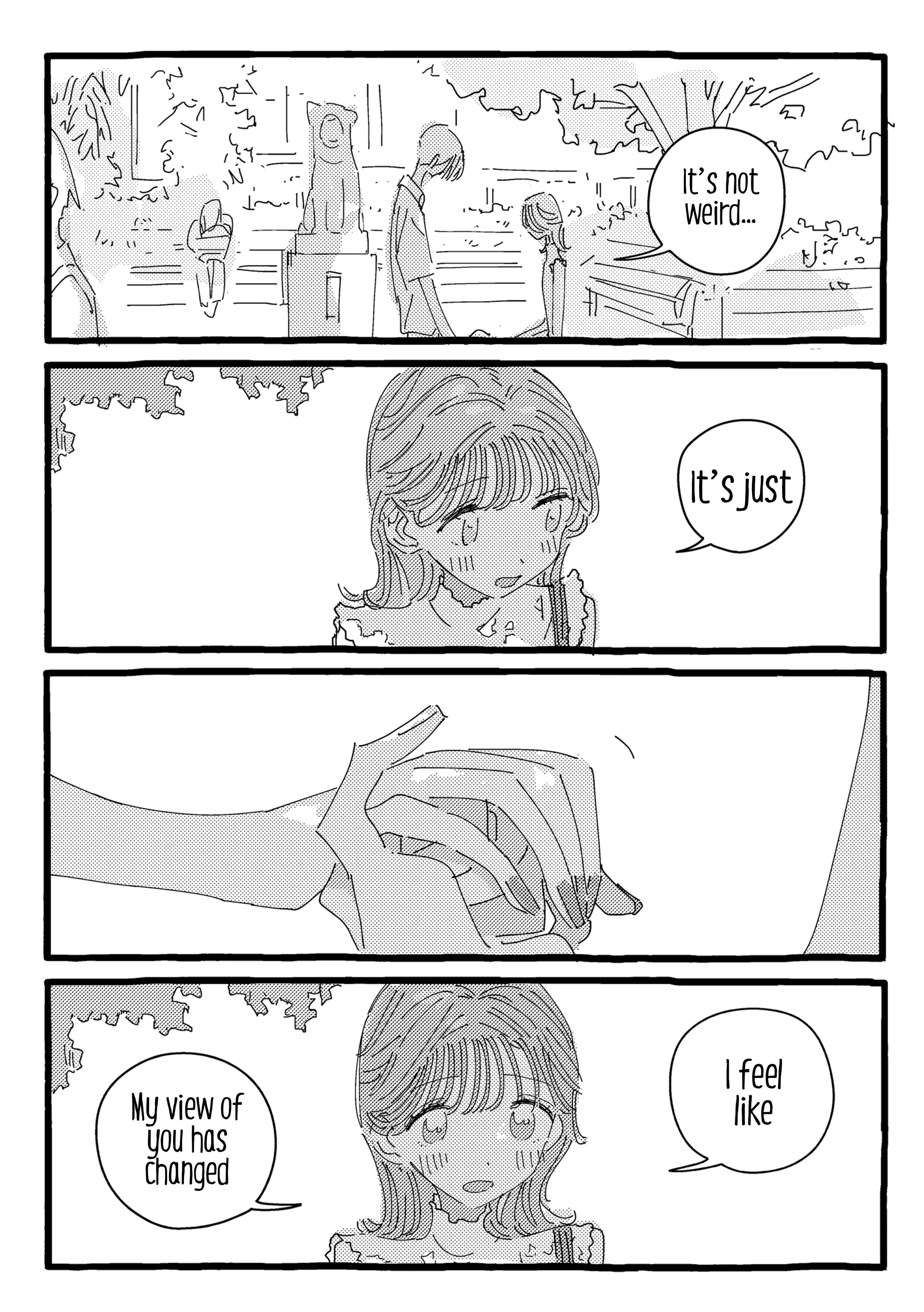 A story about going out with a girl she befriended from the entrance ceremony Chapter 1 - page 15