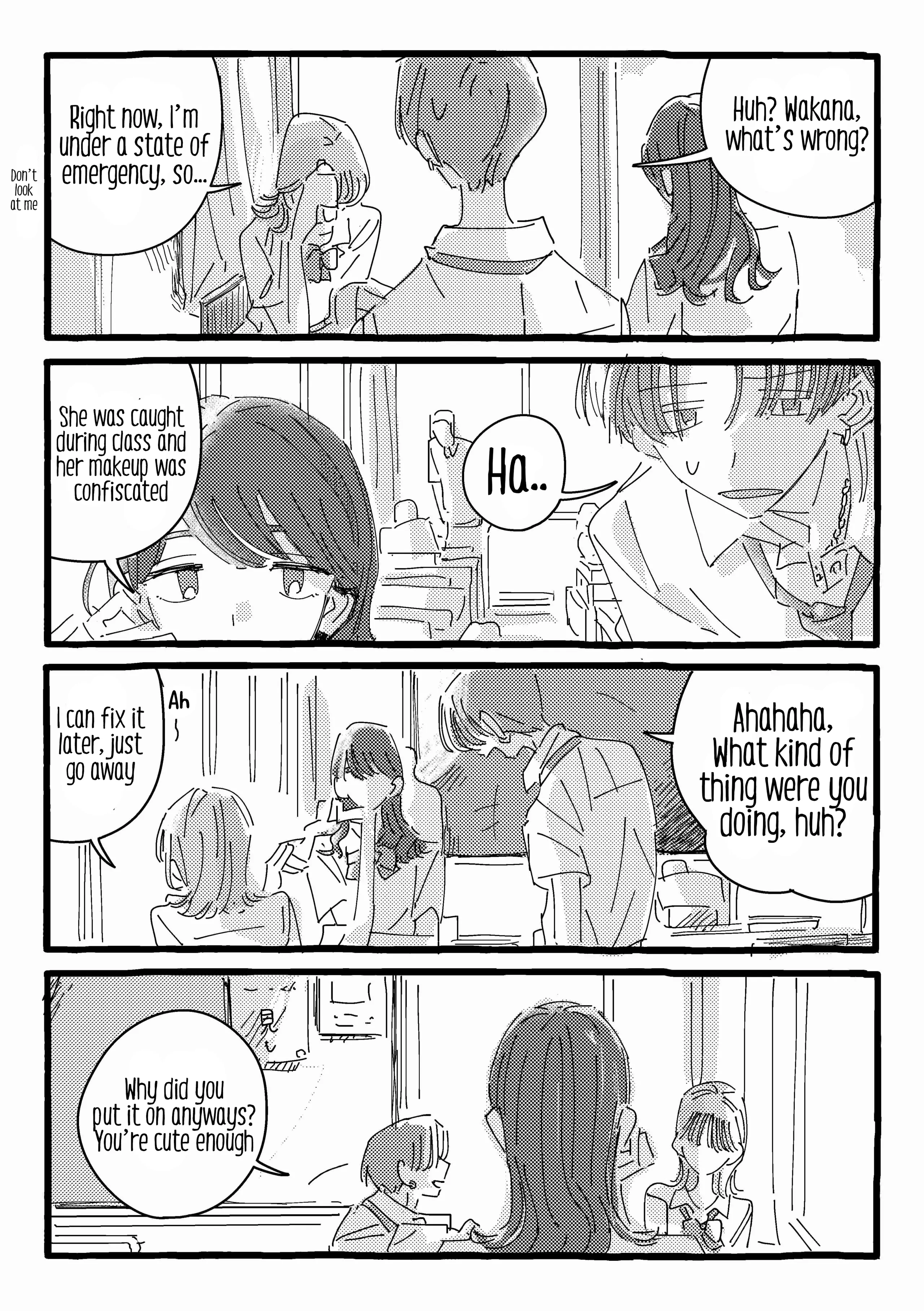 A story about going out with a girl she befriended from the entrance ceremony Chapter 1 - page 5