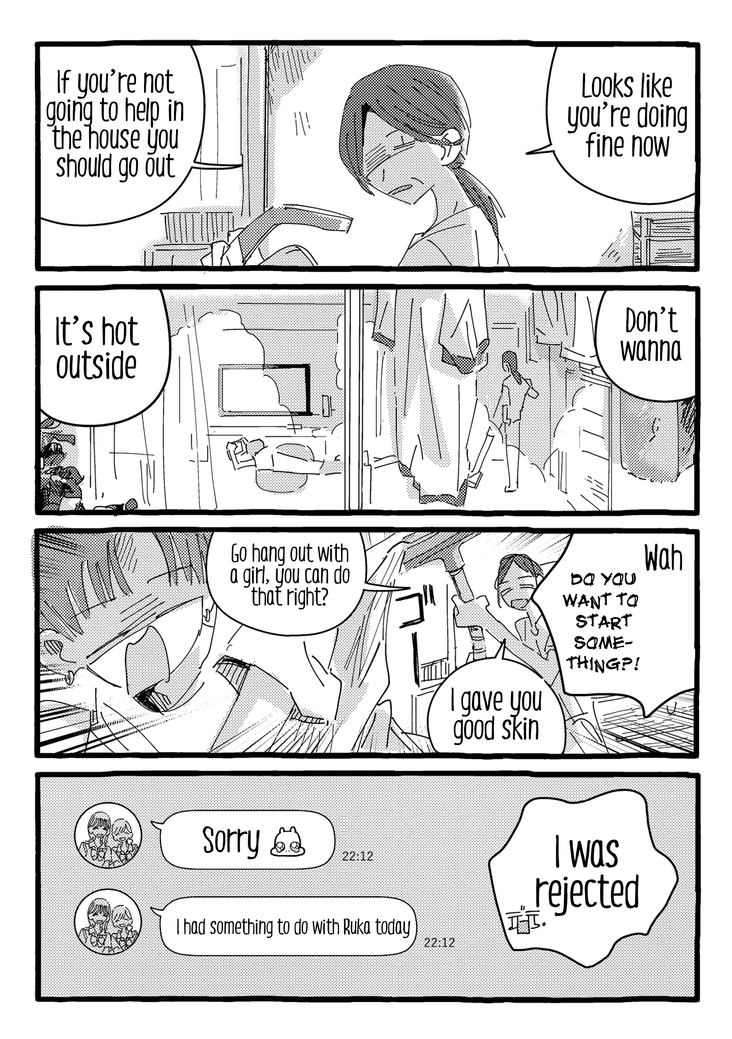 A story about going out with a girl she befriended from the entrance ceremony Chapter 1 - page 10