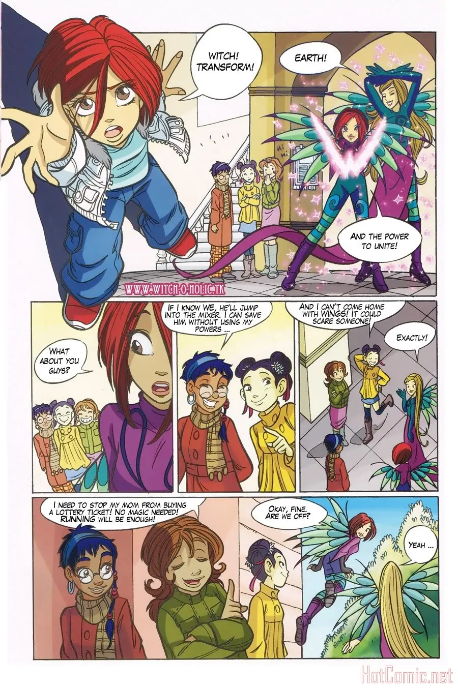 W.i.t.c.h. Chapter 7 - page 4