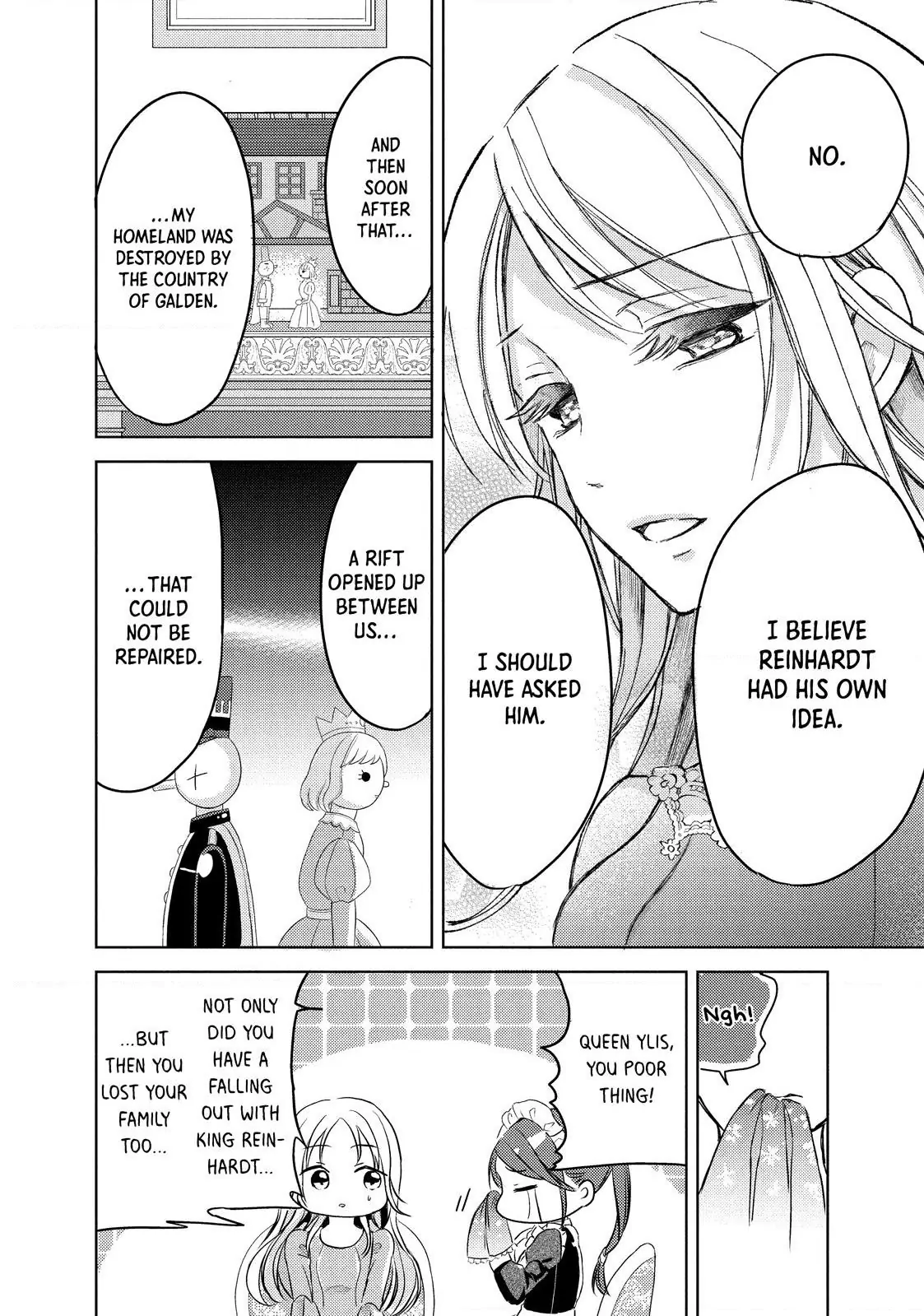 Ouhi-sama wa Rikon shitai - Isekai kara Seijo-sama ga Kita no de, Mou Oyaku Gomen desu wa ne? Chapter 2.3 - page 9