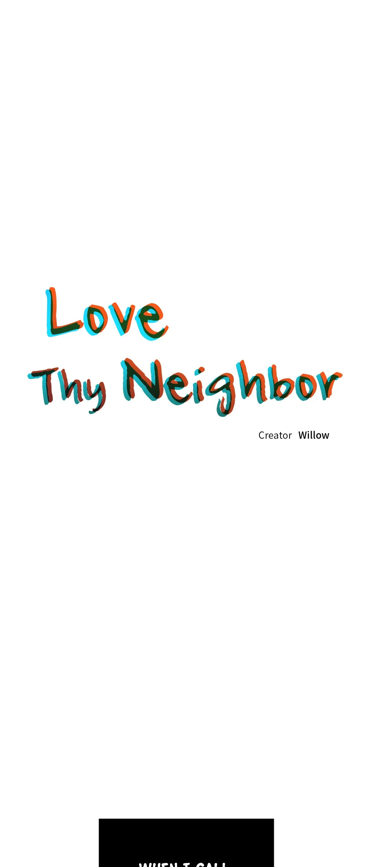 Love Thy Neighbor Chapter 71 - page 1