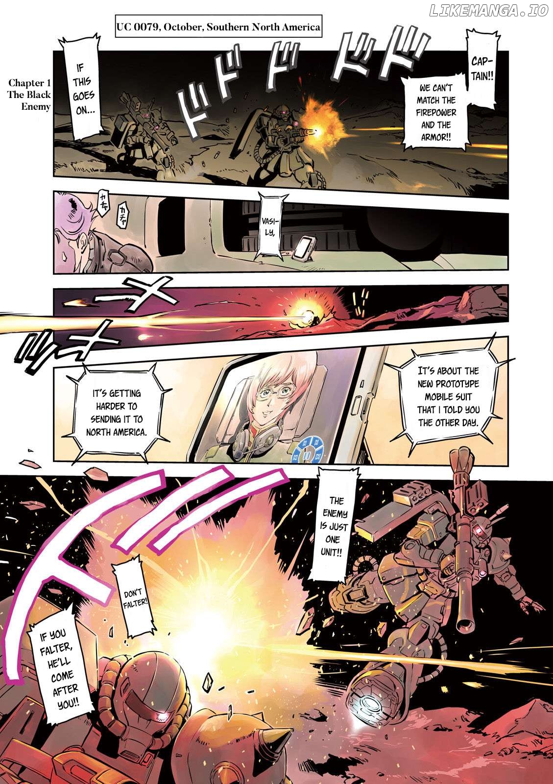 Mobile Suit Gundam - The Origin MSD: Cucuruz Doan’s Island Chapter 1 - page 1