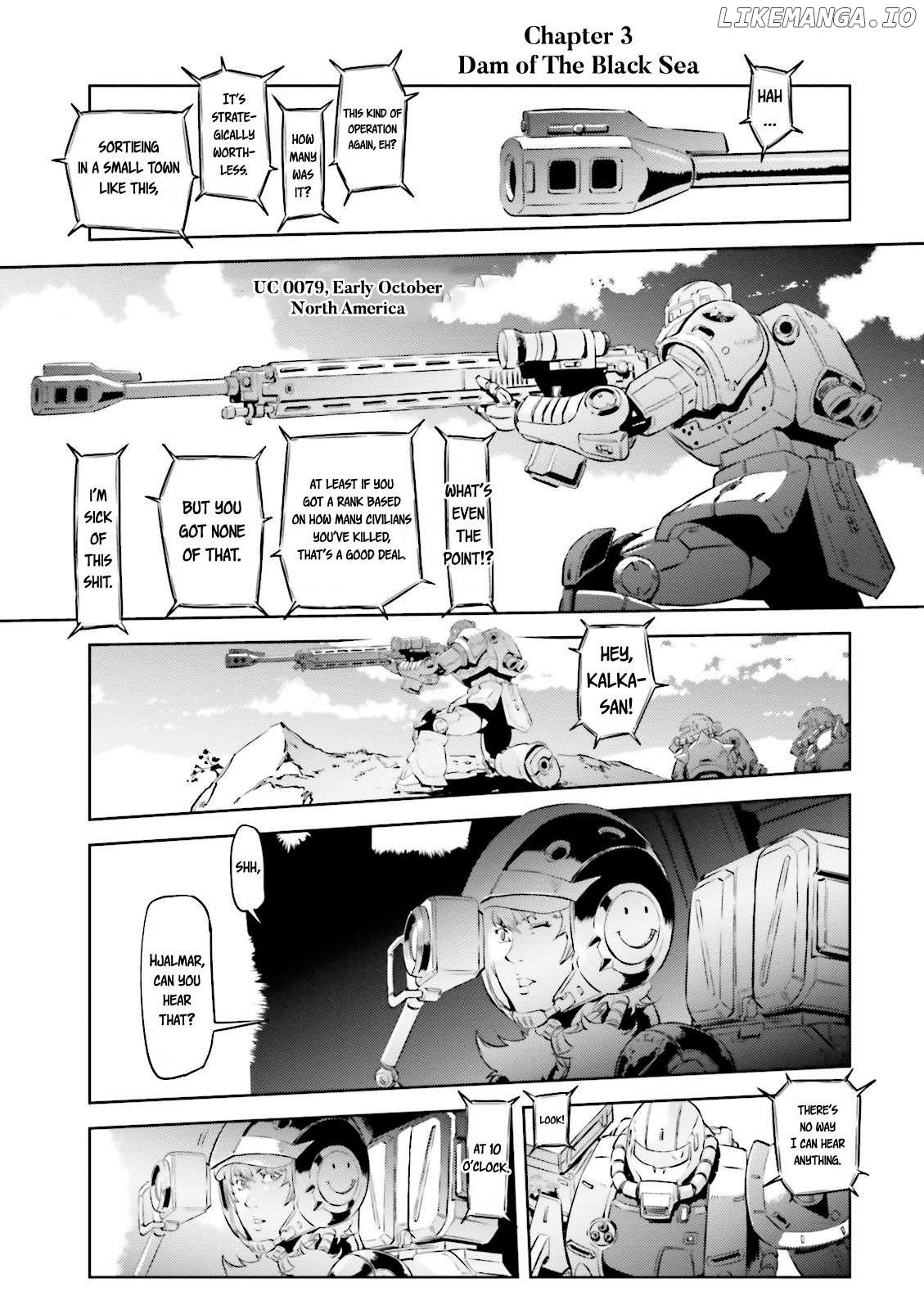 Mobile Suit Gundam - The Origin MSD: Cucuruz Doan’s Island Chapter 3 - page 1