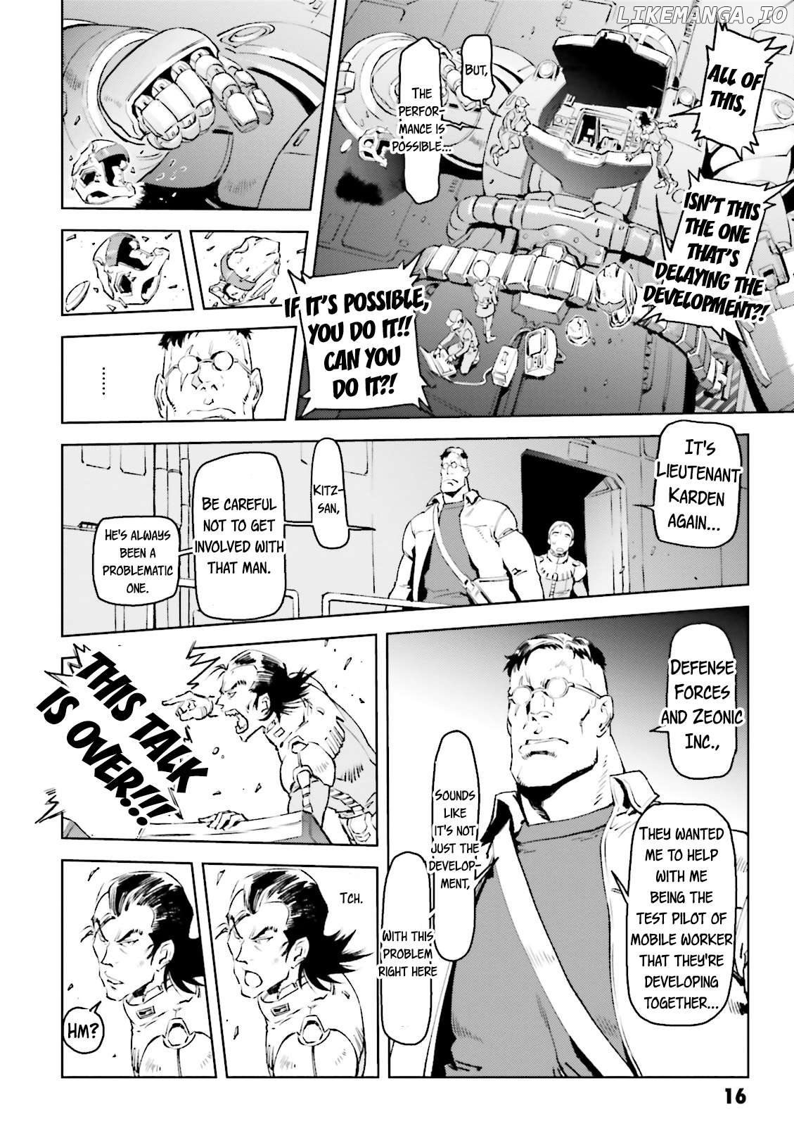 Mobile Suit Gundam - The Origin MSD: Cucuruz Doan’s Island Chapter 6 - page 16