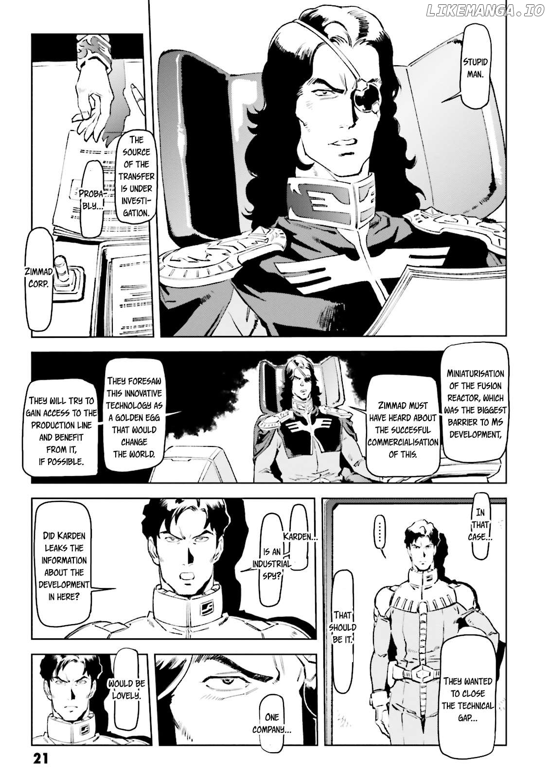 Mobile Suit Gundam - The Origin MSD: Cucuruz Doan’s Island Chapter 6 - page 21