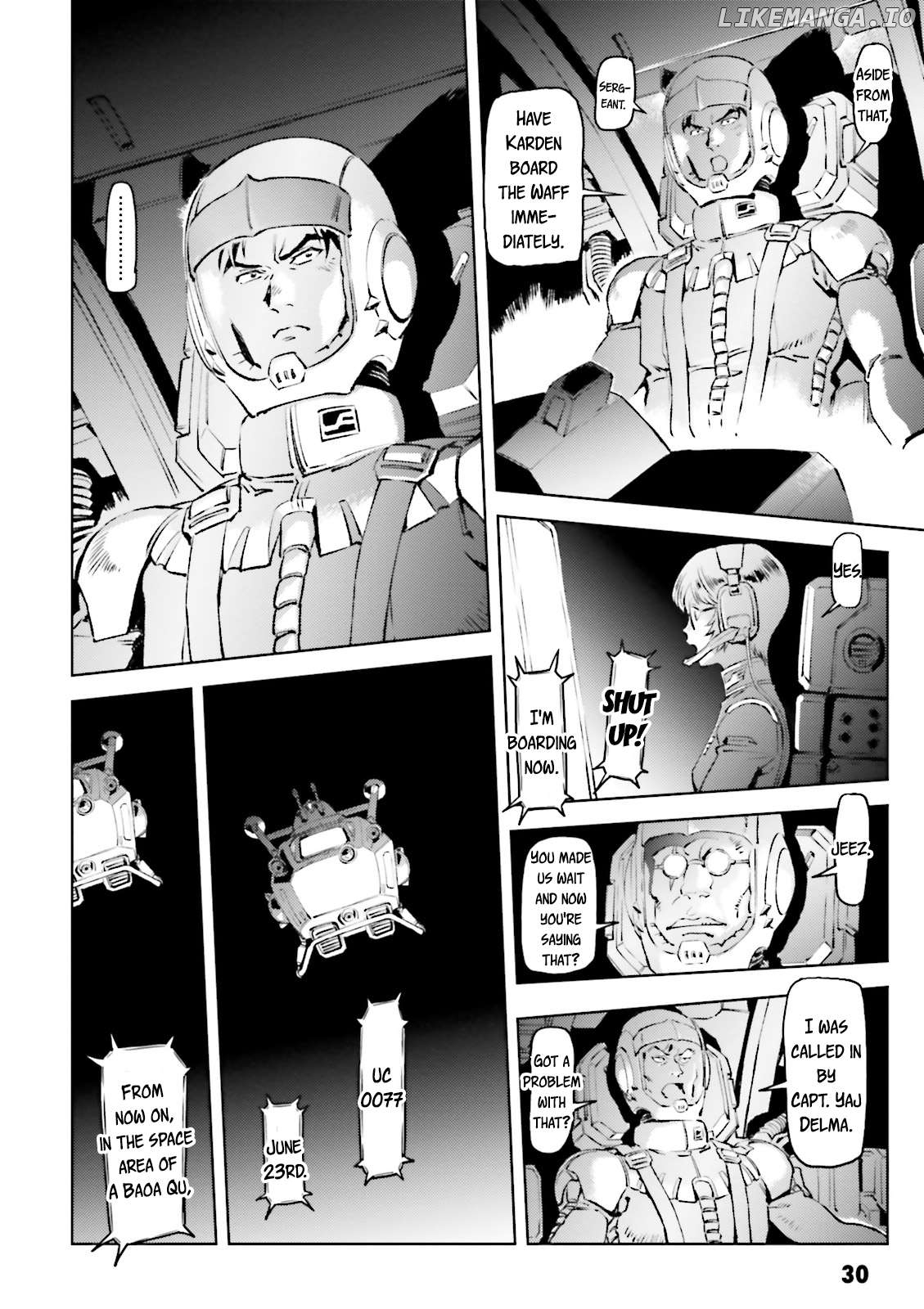 Mobile Suit Gundam - The Origin MSD: Cucuruz Doan’s Island Chapter 6 - page 30