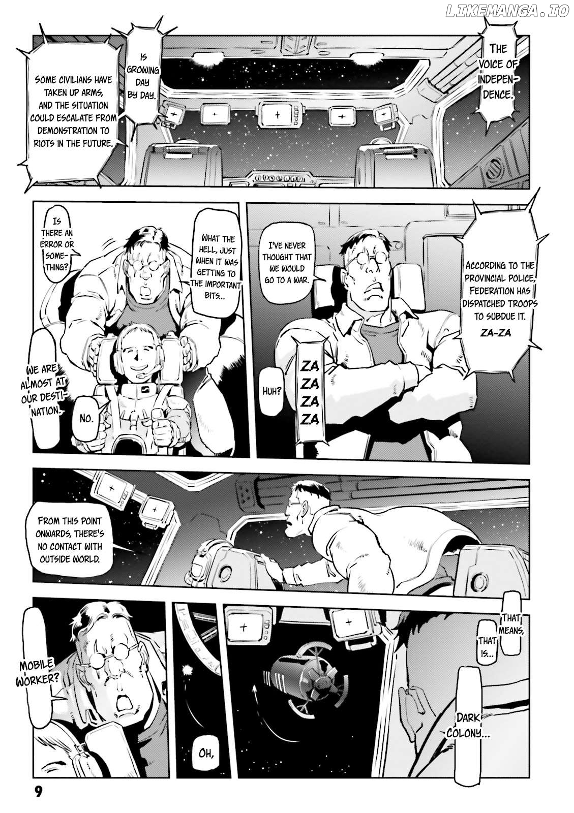 Mobile Suit Gundam - The Origin MSD: Cucuruz Doan’s Island Chapter 6 - page 9